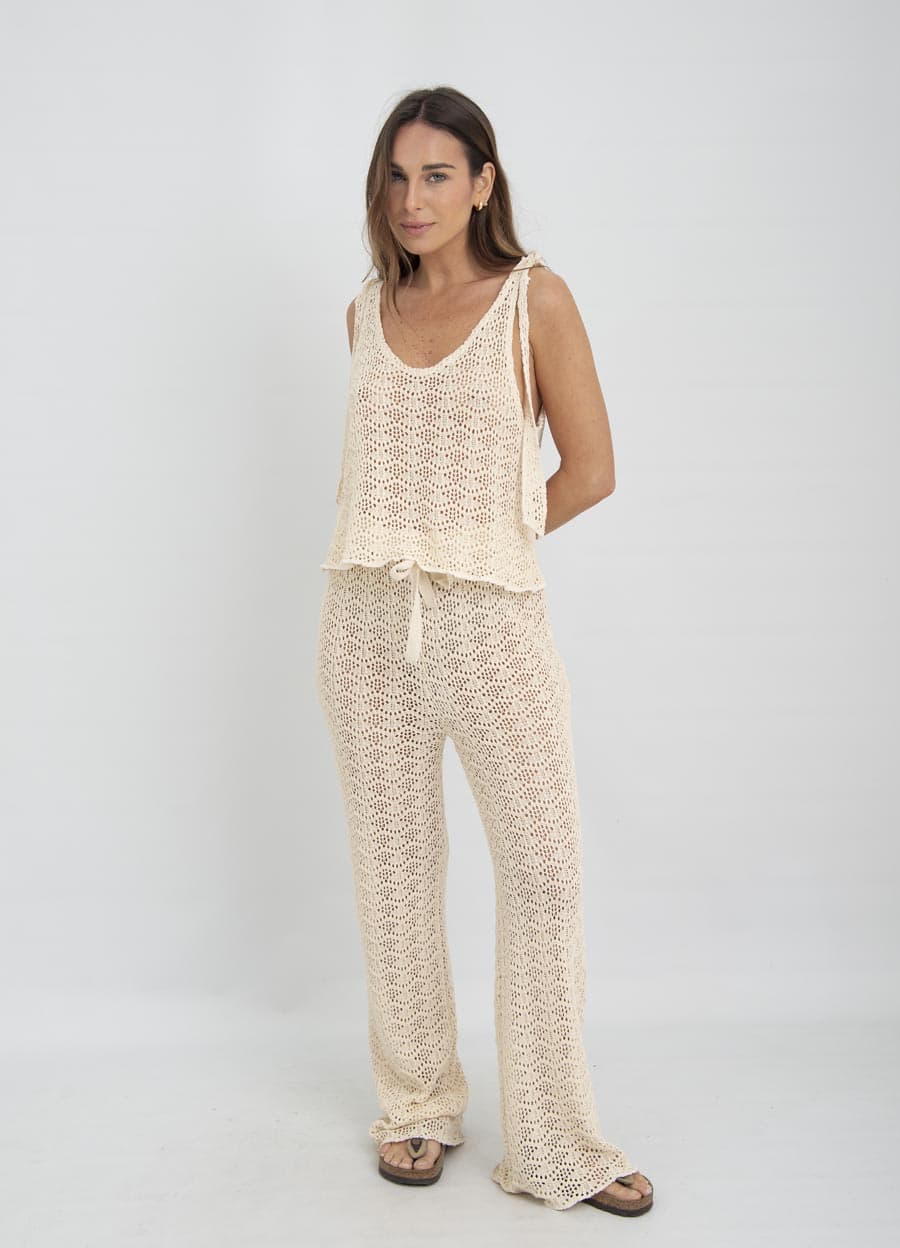 Pantalon crochet