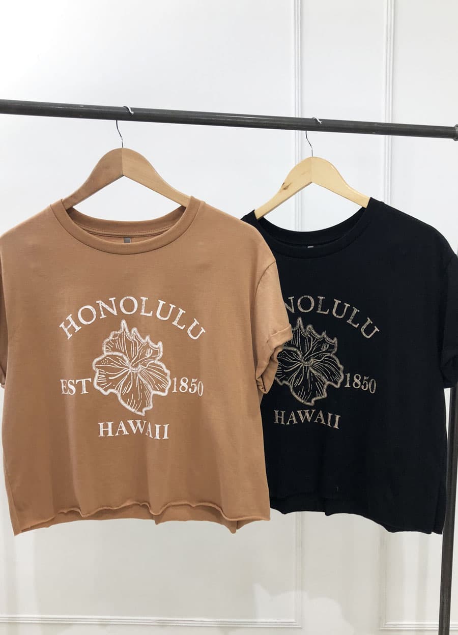 Remera HONOLULU HAWAI 