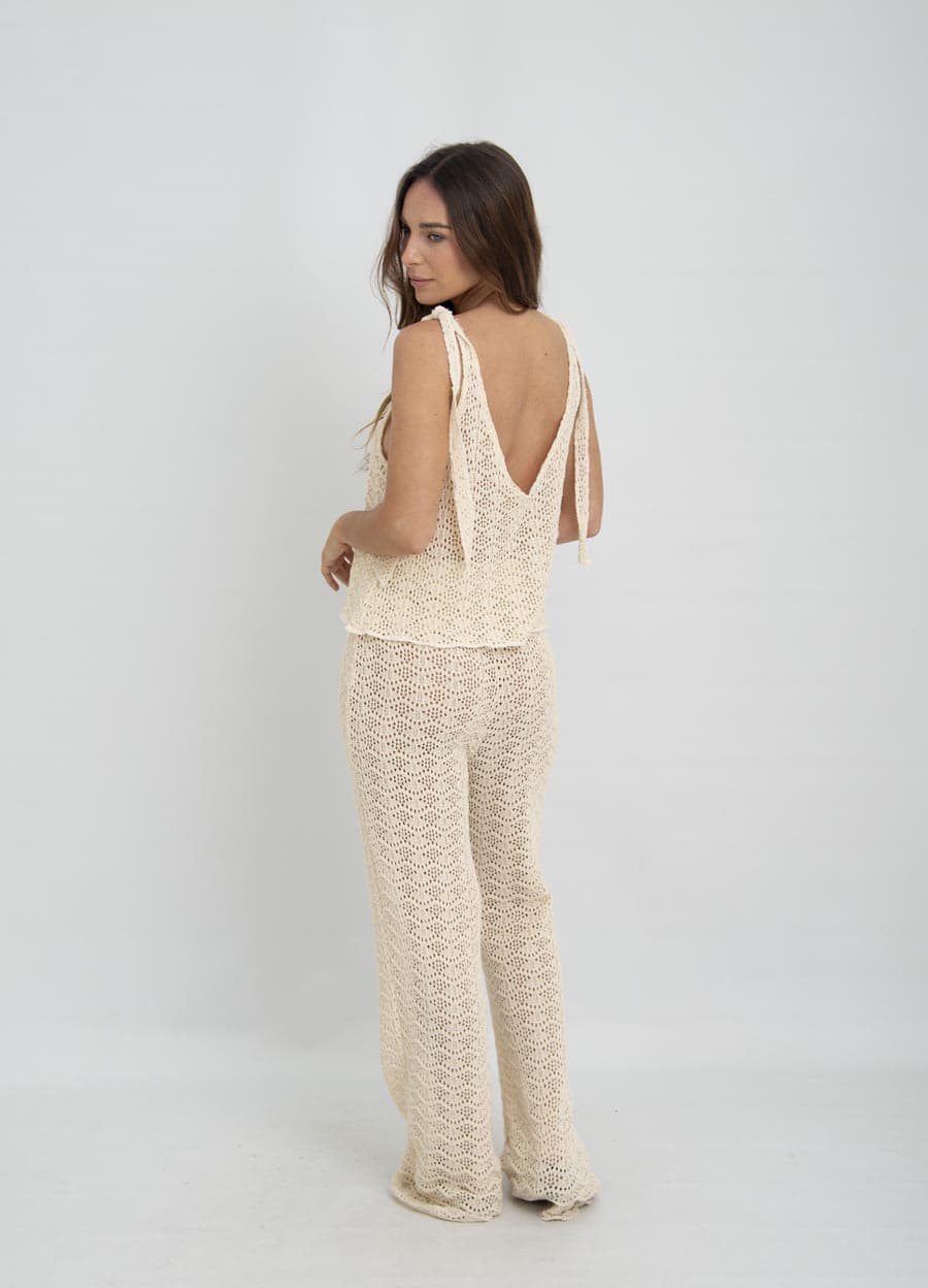 Pantalon crochet