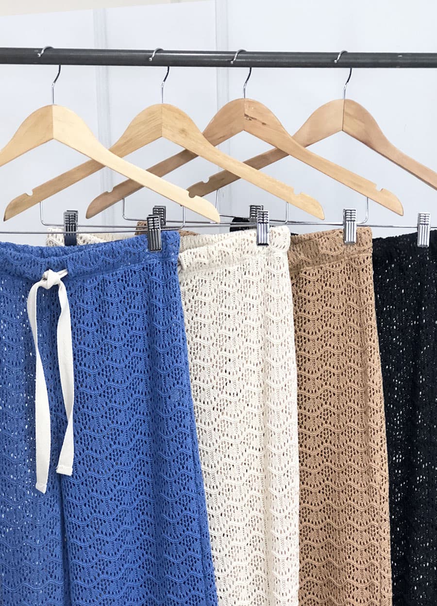 Pantalon crochet