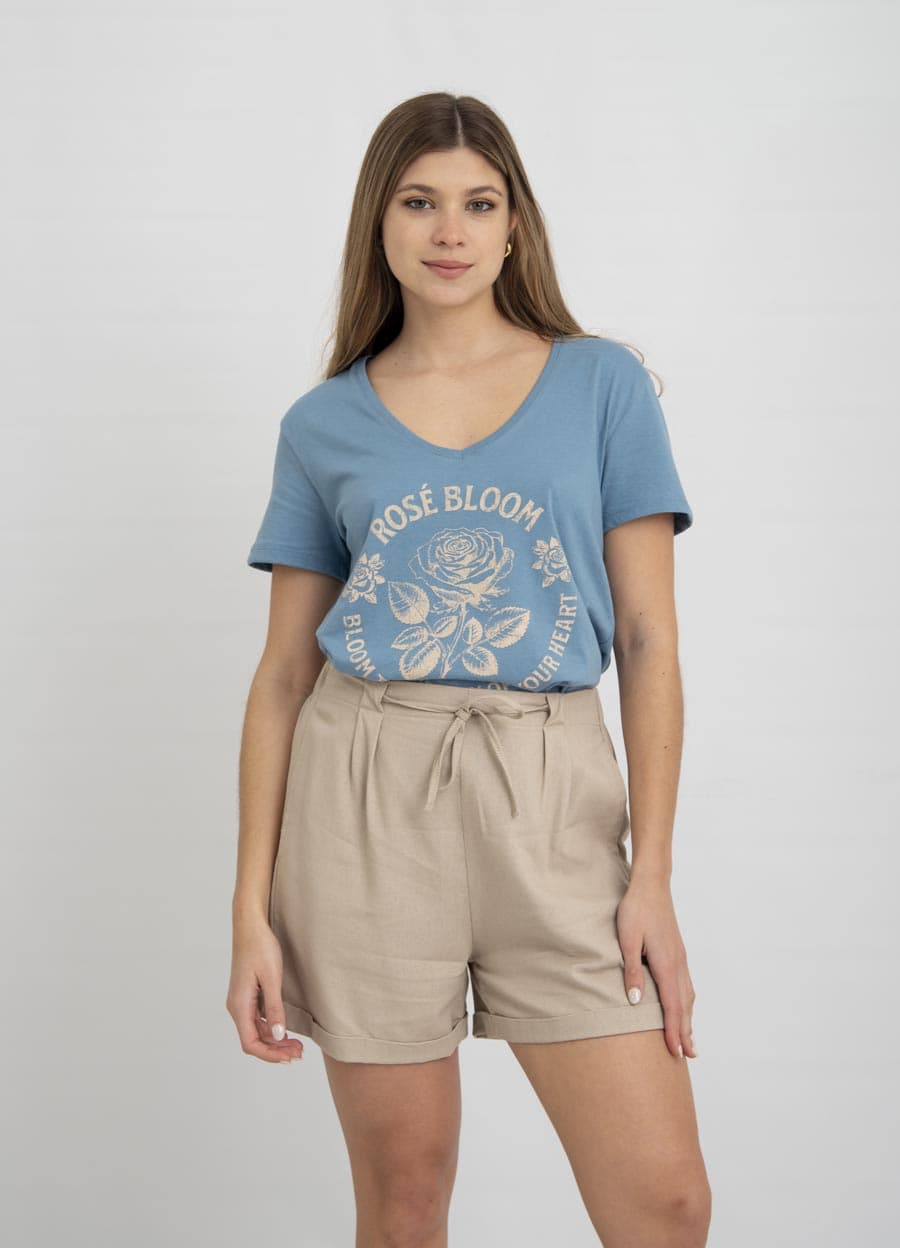 Remera ROSE BLOOM 