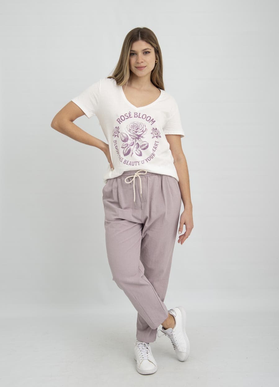 Remera ROSE BLOOM 