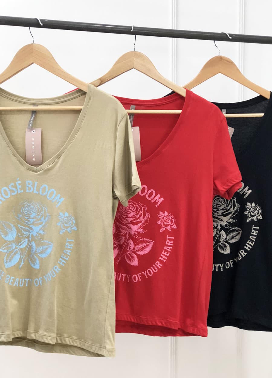 Remera ROSE BLOOM 