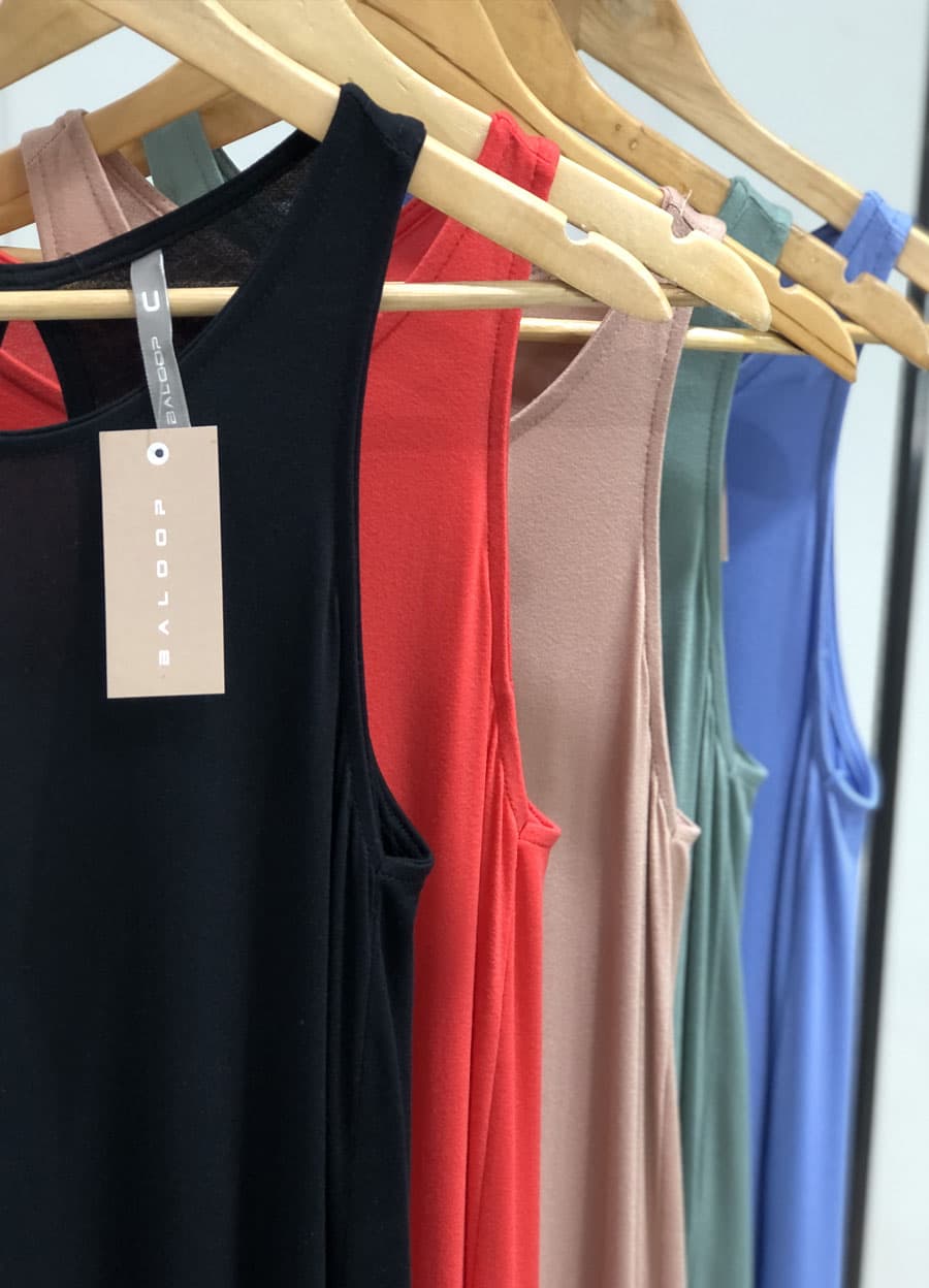 Vestido largo gota twister