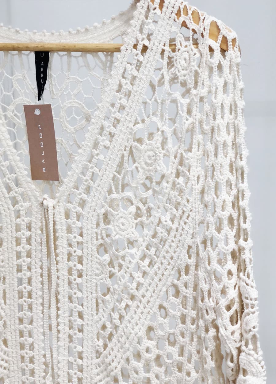 Kimono corto crochet