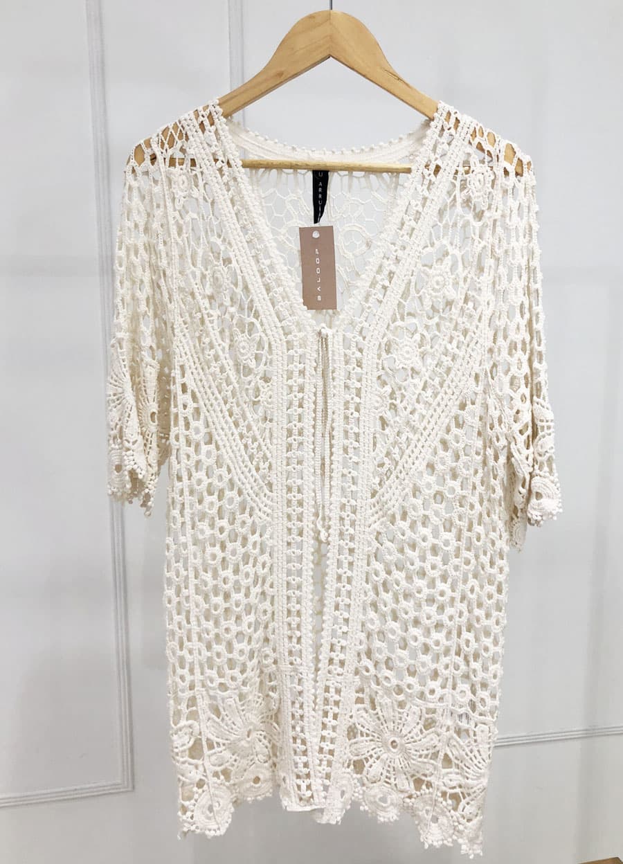 Kimono corto crochet