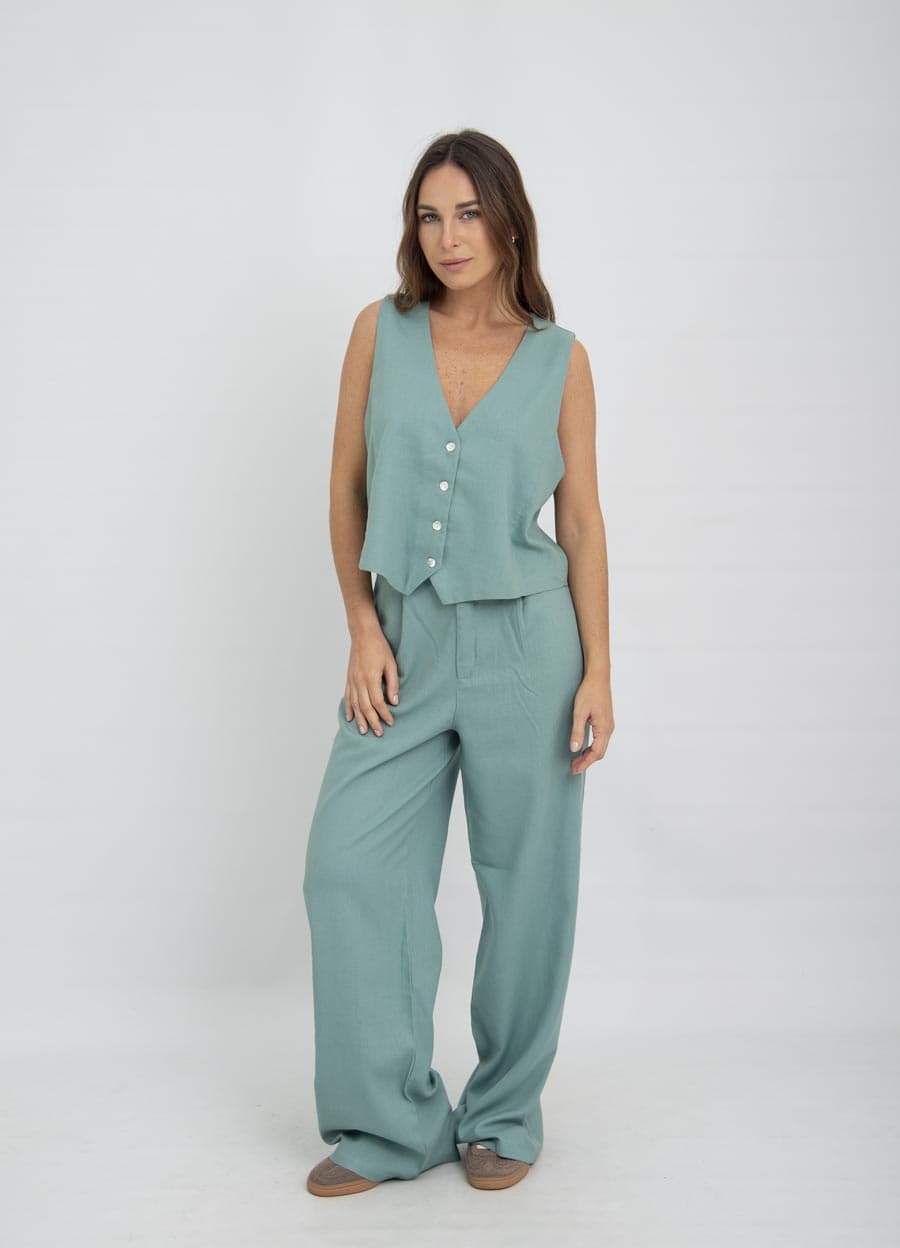 Pantalon lino