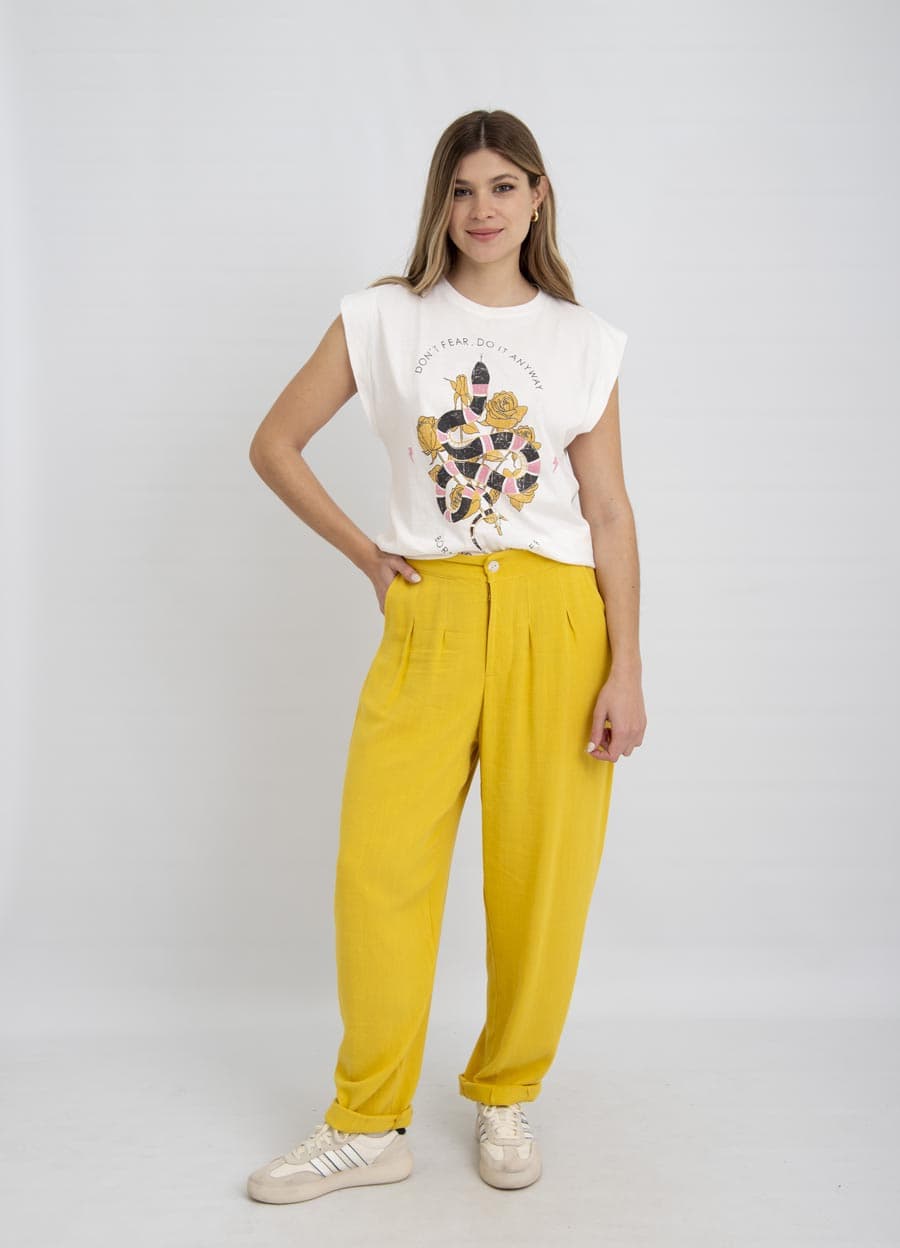 Remera DONT FEAR SERPIENTE