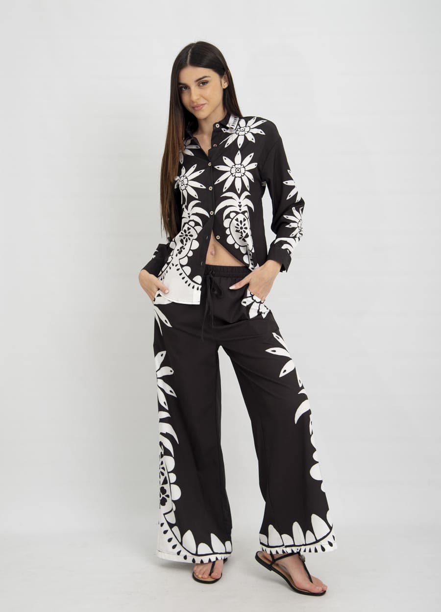 Pantalon full estamado